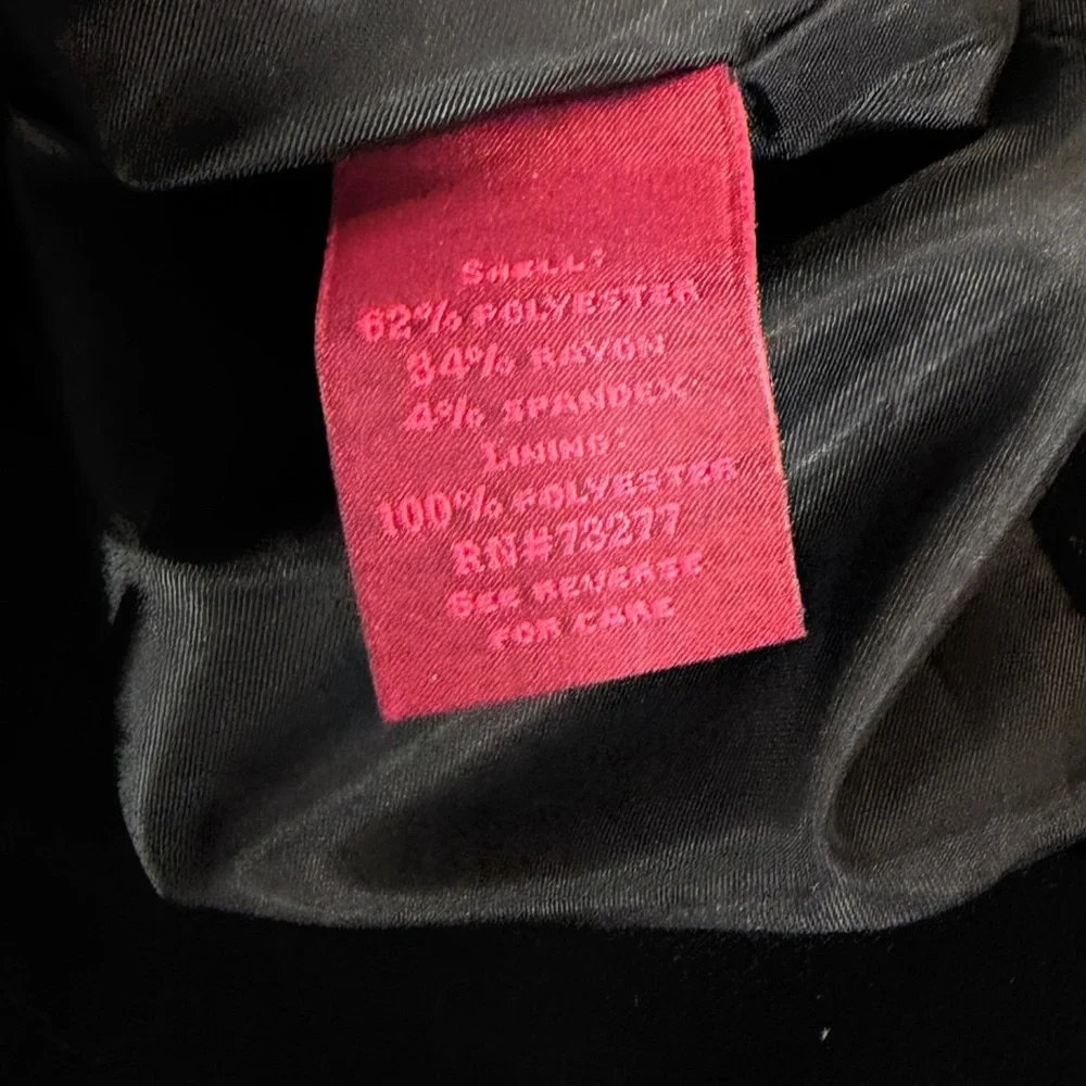 Womens Black Skirt size 6 Pencil straight Solid Lined Career Work Business Rayon